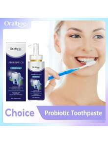 Teeth Cleaning Toothpaste Removes Tooth Stains Teeth Whitening Tooth Decay Repair Calculus Plaque Periodontitis Remove Cavities - Hộp 100g - Xem 8