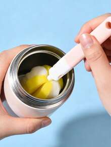 Chổi cọ bình sữa cán dài, chổi cọ cốc có móc, chổi cọ cốc đầu mút xốp, chổi cọ khe nắp cốc, chổi cọ nhà bếp, chổi cọ rãnh thích hợp để làm sạch bình sữa em bé, cốc nước, ly, cốc uống nước, máy ép trái cây, ly rượu vang, vật dụng vệ sinh thiết yếu hàng ngày. - B-trắng - Xem 8