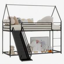 Kids Bed Frames, Headboards & Footboards - Black + Iron + Bedroom - View 5