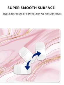 4-In-1 Gaming Mouse Pad Set With Wrist Rest, Including Mouse Pad, Desk Mat, Keyboard Wrist Rest, And Coaster, Ergonomic Design For Home, Office, Study, And Gaming - Multicolor - View 7