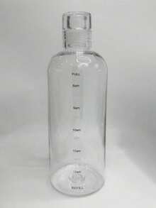 1pc/Portable Large Capacity Plastic Water Bottle, Beautiful Shaker, Travel Essentials, Glass Juice Bottle, Water Bottlepp - Multicolor - View 13