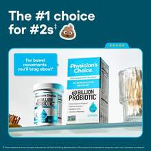 Bestseller!Minimal-Physician's Choice 60 Billion Probiotic - Daily Gut Health, Digestive & Immune Support For Men And Women With Organic Prebiotics & 10 Unique Strains.Supplement Vitamin,Free Shipping. - 30個裝 - 查看 4