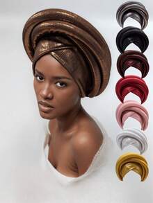 1个休闲海绵扭辫 - 彩色 - 查看 1