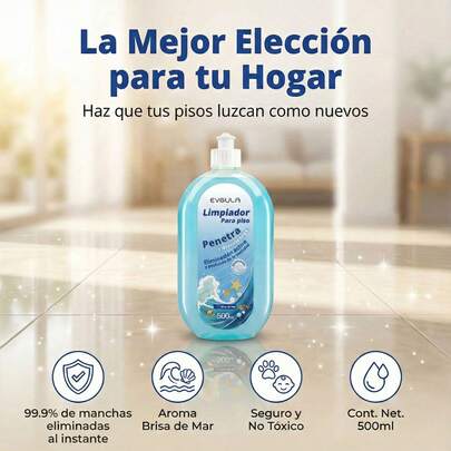 Limpiador Para Pisos Narciso Aroma Brillo Intenso Para Pisos