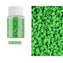 Bộ 1100 hạt nhựa dẻo 2.6mm, thích hợp để tự làm trang sức sáng tạo, vòng tay, mặt dây chuyền, đồ trang trí, món quà hoàn hảo cho người thích nung chảy hạt nhựa Perler. - đánh vần doudou - Xem 19