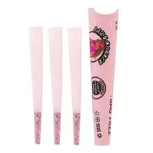 5 tubos/32 tubos, Papeles de liar cigarrillos en forma de cono LADY HORNET de color rosa, 3 piezas/tubo, Accesorios para liar a mano, Papeles de liar cigarrillos en forma de cono, Rellenar directamente con tabaco para su uso - Rosa - Ver 10