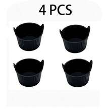 2/4pcs Silicone Baking Molds - Suitable For Air Fryer Egg Tart & Cake Molds, Essential Kitchen Baking Accessories - Multicolor - View 10