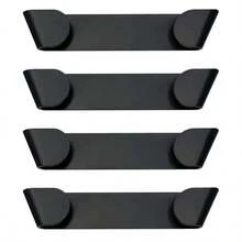 1/2pcs Wall Mounted Pot Lid Rack, Self-Adhesive Wall Storage Organizer Holder, Fits Up To 24cm Diameter Pot Lids, Keep Your Kitchen Tidy And Organized - Multicolor - View 12