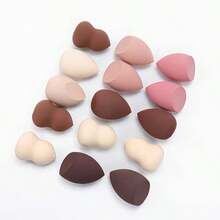 Large 6cm*4cm/2.32in*1.57in Powder Puff, Wet & Dry Use Makeup Sponge, Random Color, Suitable For Makeup Application And Concealing, Portable, Great Christmas Gift For Friends,Giveaways,Travel,Cheap Stuff,Travel Essential - Multicolor - View 9