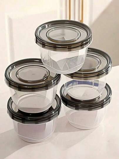 Transparent Refrigerator Food Storage Containers, Multi-Function Airtight Seal Boxes For Fruits, Vegetables, Snacks