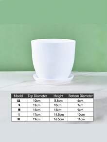 5个/1个 Utopia Home 花盆 - 室内排水花盆，适用于室内塑料花盆 - 非常适合盛放填充物或装饰房间、办公室、家居、新年、情人节 - 黑色 - 查看 16