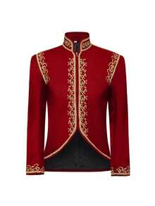 Men Cosplay Clothing - Red - View 4