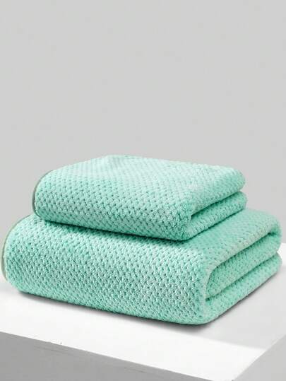 Soft & Absorbent Coral Fleece Baby Towel/Bath Towel For Infants, Toddlers & Family Use