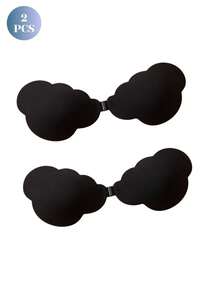 2pcs Seamless Invisible Lift Cloud Bra, Strapless Bra, Suitable For Women's Backless Dresses, Reusable - Multicolor - View 18