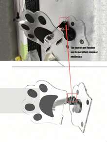 Soporte plegable para teléfono con diseño de pata de gato, adecuado para escritorio, con parte superior redondeada, para oficina y ver videos. Compatible con teléfonos inteligentes y tabletas, con gran capacidad de carga, regalo perfecto para cumpleaños, familia y amigos - Soporte para teléfono - Ver 7