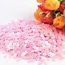 AB Pink Flower Paillettes Sequin 3mm-30mm Flat Round PVC Sequins Embroidery Craft Paillette For DIY Needlework Sewing Garment Jewelry Making Lentejuelas Coser - 20 Grams - View 13