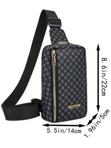 New Style Mobile Phone Fashion Retro Chest Bag Crossbody Bag Casual Sports Small Bag Lightweight Men's Simple Slanted Crossbody Bag Single Shoulder Bag - Multicolor - View 4