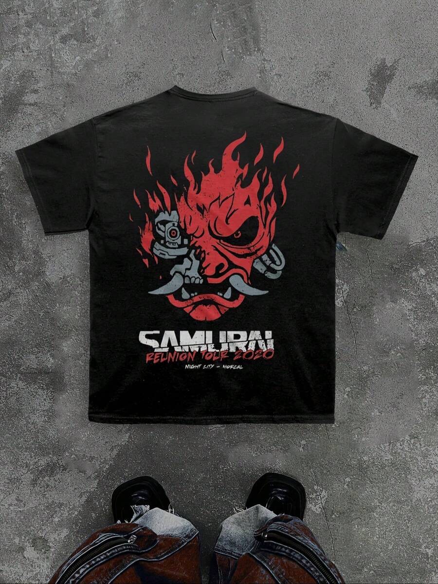 Men Outdoor Tees & Tanks - Black - View 1