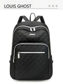 Multifunctional City Backpack | Interpreting The Aesthetics Of All-Weather Commuting, Unlocking Absolute Visual Sovereignty For Daily Life, Business Travel, And Leisure. Equipped With A Comprehensive Three-Mode Matrix: The Entire Series Features A Top Handle/Adjustable Wide Thick Padded Shoulder Straps - Multicolor - View 2