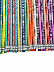 24 Lapices de Colores Borrables Office  School Supplies Writing  Correction Supplies Pencils Colored Pencils Piezas Colores Borrables oficina escuel - Normal - Ver 10