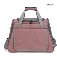 Portable Cat Carrier Bag, Foldable Cat Bag, Reflective Pet Shoulder Bag, Cat Crossbody Backpack, Outdoor Travel Carrier (Pink) - Hồng - Xem 8