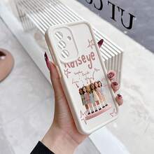 New Model Debut, 1pc Popular Fashion Girl Group K-KATSEYES Phone Case Compatible With Samsung Galaxy A26 A36 A17 A07 A55 A35 A06 A05 A14 A24 A34 A54 A16 A05S A25 A15 A23 A33 A53 A73 A13 A04E A04 A02 A03S A22 A32 A72 A52 A13 A03 4G 5G Shockproof Soft Gel Protective Case Covers - 混合顏色 1 - 查看 4