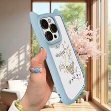 かわいい猫耳のスマホケース、のR、Max、12 Pro Max、11、14、15、16、17 Pro Max、Ultra 15、16 Plus、15 Proのモデルに対応、美デザインを特としています。 - ブルー - チェックする 5