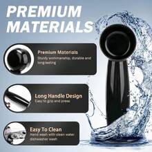 1/2pcs Multi-Functional Coffee Tamping Spoon, Reusable Upright Coffee Spoon, 2-In-1 Espresso Tamper, Plastic Coffee Spoon Suitable For Grinding Coffee, Tea, Salt - Multicolor - View 2