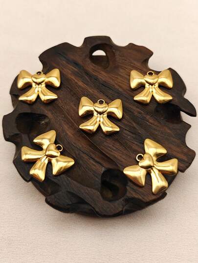 5pcs/Set Heart Angel Pendant Jewelry Accessories, Suitable For Valentine's Day