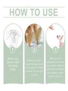 YEGBONG 宠物如厕训练喷雾 - 训练猫狗，引导宠物到指定如厕区域，解决排尿问题 - 100ml - 查看 4