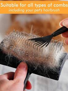 1 Stück Entwirrkamm mit 8 Reihen für alle Haartypen - Haarkamm mit antistatischer Stylingfunktion, leichtem Gleiten und sanfter Pflege für die tägliche Haarpflege, Muttertags Blumen, personalisierte Geschenke für Mama, Last-Minute-Geschenke, Muttertagsideen, Geschenke zum Muttertag, handgemachte Karten für Mutti, die besten Muttertagsgeschenke unter 50 $ - Verschiedenfarbig - Übersicht 10