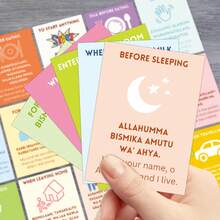 24pcs Islamic Daily Affirmation Cards, Ramadan Gifts, Prayer Cards, Mindfulness Cards, Meditation Cards, Ramadan Gifts For Men & Women - A - View 6