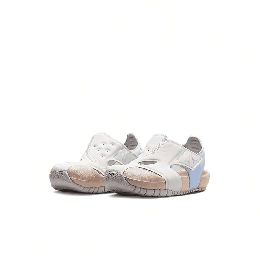 Nike Lightweight Casual Breathable Classic Sports Sandals - White Blue - View 1