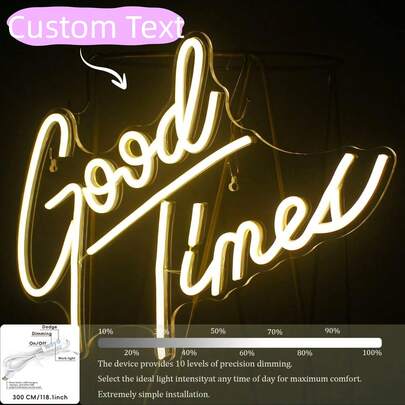 Personalisiertes Neonlicht-Schild, personalisierte LED-Neon-Namensplatte, Raumdekoration, personalisiertes Hochzeitsneonlicht-Schild, Heim-Schlafzimmerdekoration, Geburtstags-Feiertags-Geschenk, Party-Shop oder gewerbliches Beleuchtungsschild