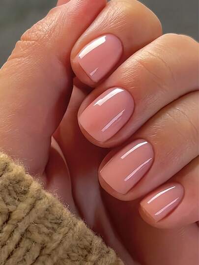 Îmbunătățiți-vă instantaneu aspectul cu 24 de unghii false cu gel, scurte, în formă de pătrat, de culoare nud solidă, clasice, transparente, de culoare nud, pentru utilizare zilnică, unghii artificiale de înaltă calitate, de culoare nud solidă, cu acoperire completă, pentru femei și fete. Include 1 foaie de tablă adezivă și 1 pilă mini cu bandă de gel, livrare aleatorie, consumabile pentru unghii.