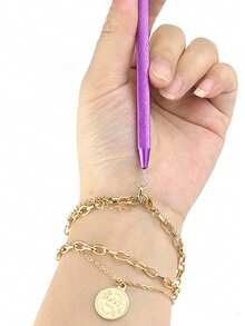 1pc Bracelet Wearing Assist Tool, Bracelet Clasp Hook Assist Tool For Wrist Bracelet Wearing, Bracelet Wearing Assist Device, Bracelet Clasp Hook Assist Tool, Metal Bracelet Assist Tool, Self-Wear Jewelry Tool - Multicolor - View 6