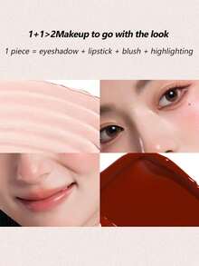 Little Ondine 01 Dual-Effect Lip & Cheek Balm, Moisturizing & Lightweight Texture, Creates Natural Makeup Look, Bright & Natural, Compact & Portable, Excellent Moisturizing Effect, Can Be Used As Lip Gloss And Blush, 3.8g/0.13oz - 01DUAL EFFECT LIP and CHEEK BALM - View 8