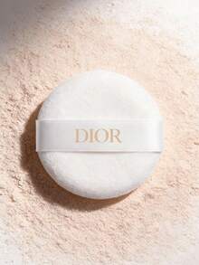 Christian Dior Soft Powder Puff, Makeup Sponge, Dual-Use Powder Puff, Makeup Tool - Platinum - View 8
