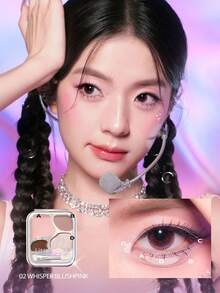 Little Ondine LumeCraft 四色眼影盘 02 羊绒米色，高光粉。提拉、勾勒轮廓、放大双眼。柔滑粉质，轻松上妆。无香型。持久妆效。 - 02 pink - 查看 10