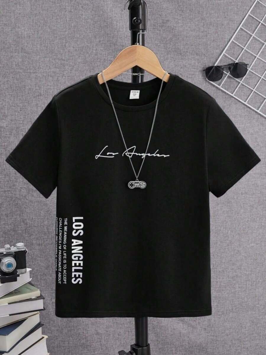 Men Outdoor Tees & Tanks - Black - View 1