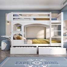 Kids Bedroom Sets - White - View 3