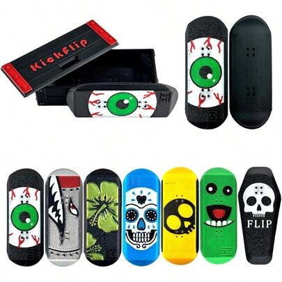 Monopatín de dedo popular KickFlip, juguete antiestrés de alta calidad, dispositivo de alivio de presión para la oficina, regalo