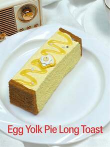 1pc Orange Mochi Squishy Toy, Realistic Food Model, Soft & Durable, Multi-Layer Design, Stress Relief Fidget Toy, Suitable For Bedroom Relaxation, Sleep Improvement, School And Office Use - Multicolor - View 1