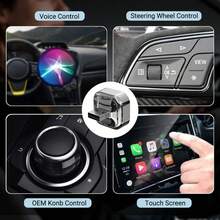 XUDA 2 en 1 adaptador CarPlay inalámbrico Android Auto AI caja inteligente sistemas inteligentes de coche para X5OT - Adaptador CarPlay - Ver 5