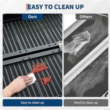 Rampa portátil para Silla de Ruedas de con asa, rampa Plegable de Aluminio Antideslizante para Silla de Ruedas para escalones en casa, Puertas, umbrales, bordillos, escaleras, Capacidad de 800 - 4 pasteles - Ver 4