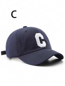 1顶多款毛绒字母C刺绣时尚棒球帽 - 彩色 - 查看 14