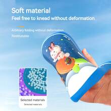 Disco volador giratorio de  suave de 20cm, disco de lanzamiento profesional, juego deportivo para niños, movimiento entre padres e hijos, Camping al aire libre 635J - 6 - Ver 5