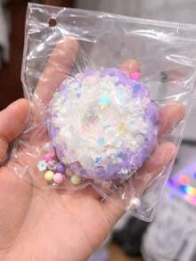 Cute Soft Squishy Cake Toy - Super Soft TPR Stress Relief Squeeze Cake, Slow Rebound, Anti-Pressure Decompression Toy, Perfect For Teenagers And Office Desk Entertainment, Holiday/Party/Birthday Gift - Multicolor - View 6