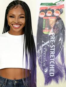 3PCS 32-Inch Pre-Stretched Braiding Hair - Smooth Yaki Texture, Flame Retardant Synthetic Fiber For All Women - Multicolor - View 13