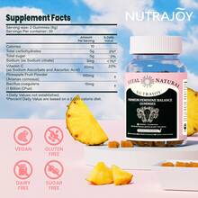 MONTUE Gomitas Premium Feminine Balance para Mujeres - probioticos vaginales femeninos,Probióticos para la Salud Femenina que fortalecen el pH y el sistema inmunitario,bajar de peso, sabor a piña hawaiana - 60 unidades - sabor a piña hawaiana - Ver 3